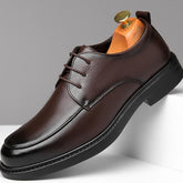 Men's Business Leather Dress Shoes – Non-Slip & Breathable